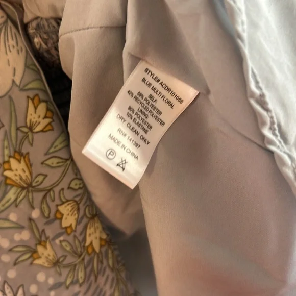 ASTR the Label Marietta Dress in Blue Floral size small NWT - Picture 5 of 15